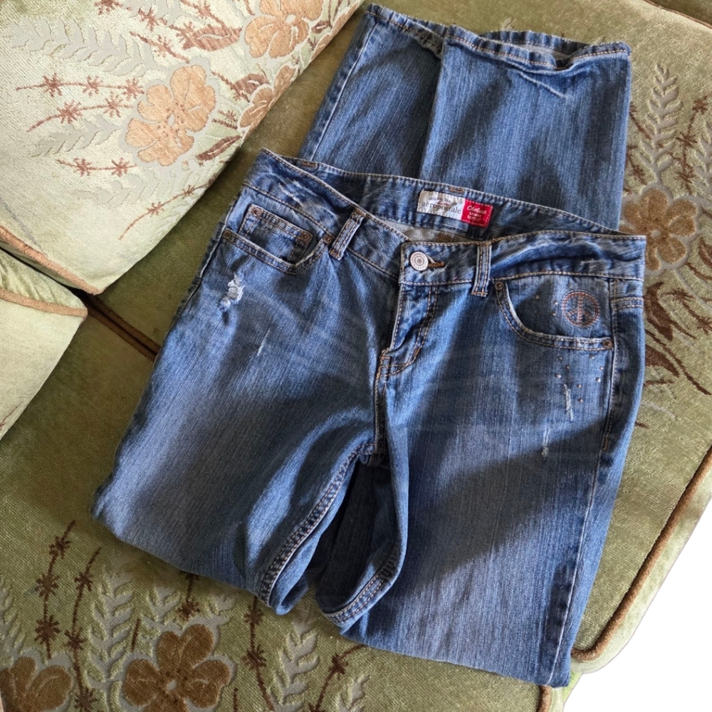 🪨 Aeropostale Women's Classic Blue Skinny Jeans